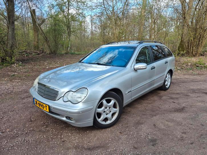 Mercedes-Benz C-Klasse C200 Station-Automaat-Pano-PDC-Stoel, Auto's, Mercedes-Benz, Particulier, C-Klasse, Airbags, Airconditioning