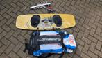 Kitesurf set met board, kite en bar, Ophalen, Gebruikt, Kitesurf-set