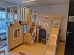 Klimhuis met glijbaan, Ophalen, Gebruikt, Hout