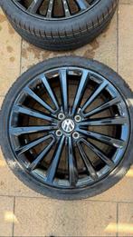 Volkswagen Up Velgen Polygon zwart 195 40 17 4x100, Gebruikt, Total car expert, Banden en Velgen, Ophalen of Verzenden