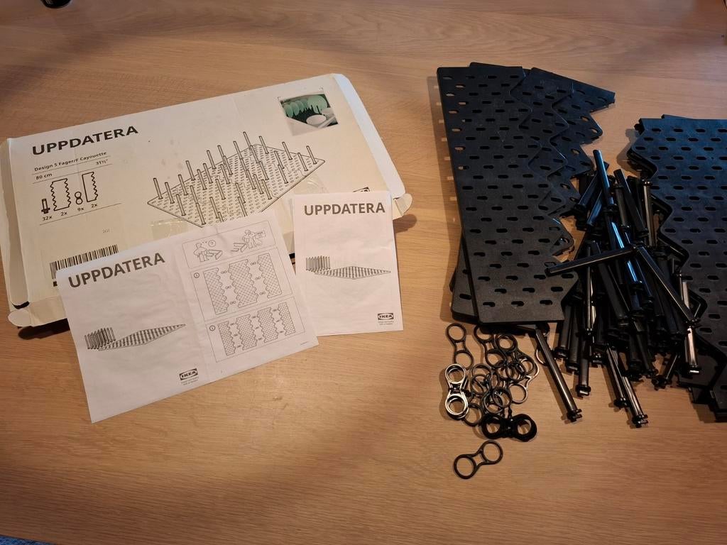 2x IKEA UPPDAERA Bestekbak/Lade-indeling - Nieuwstaat, Ophalen, Overige typen, IKEA, Kunststof