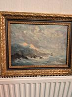 Storm bij ijsland, Antiek en Kunst, Ophalen