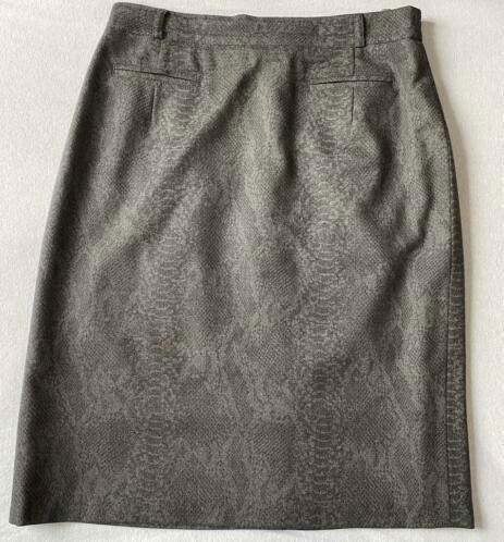 Bardehle rok maat 40 /42 [DM], Kleding | Dames, Rokken, Zo goed als nieuw, Maat 38/40 (M), Grijs, Knielengte, Ophalen of Verzenden