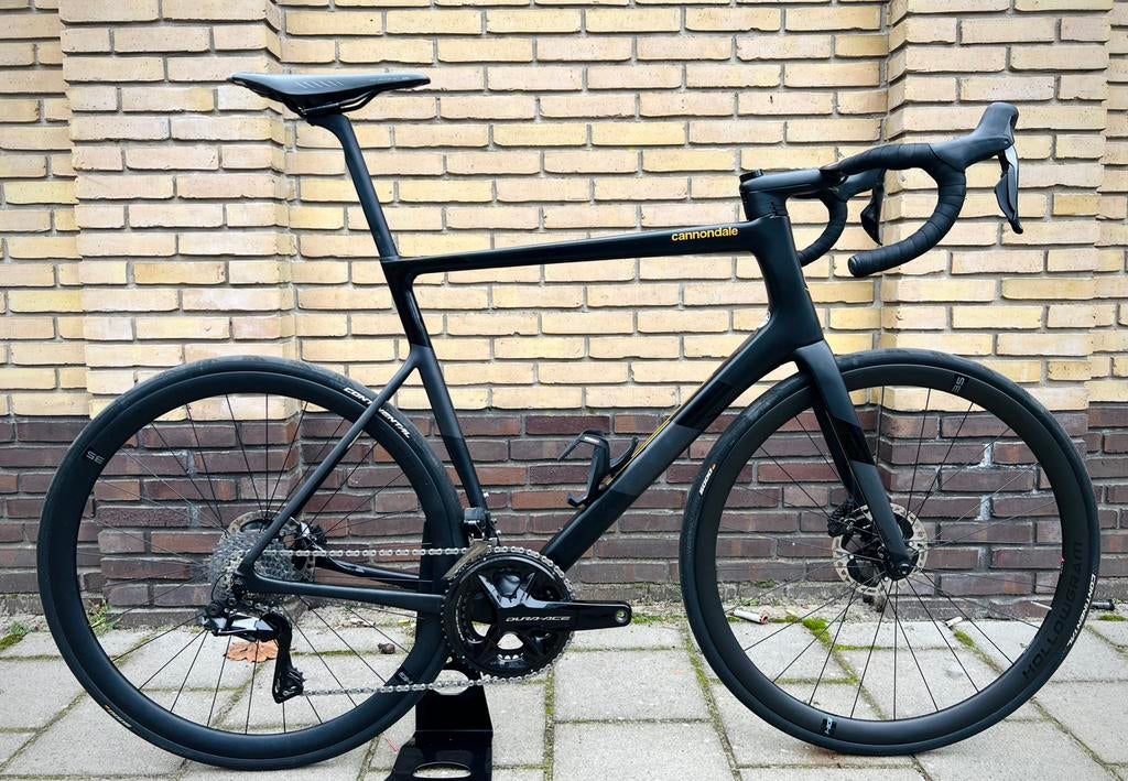 Cannondale SuperSix EVO Hi-MOD Dura-Ace Di2 12s Carbon Disc, Carbon, Heren, Zo goed als nieuw, 57 tot 61 cm