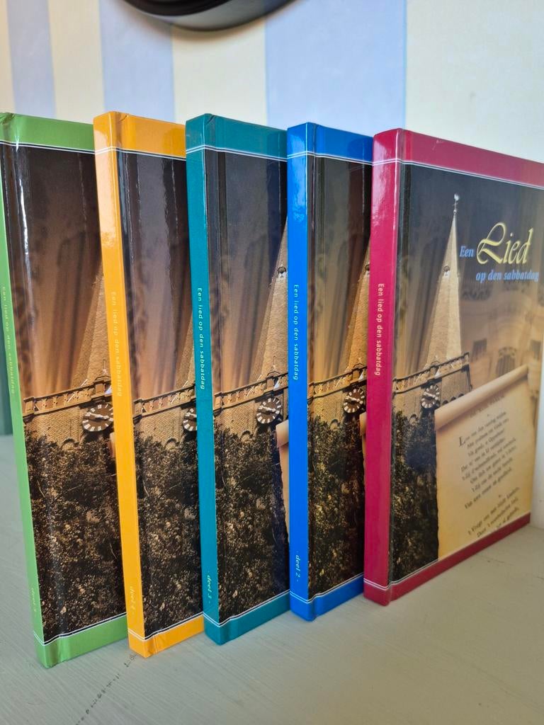 Een Lied op den Sabbatdag Serie 5 dln, Boeken, Ophalen of Verzenden