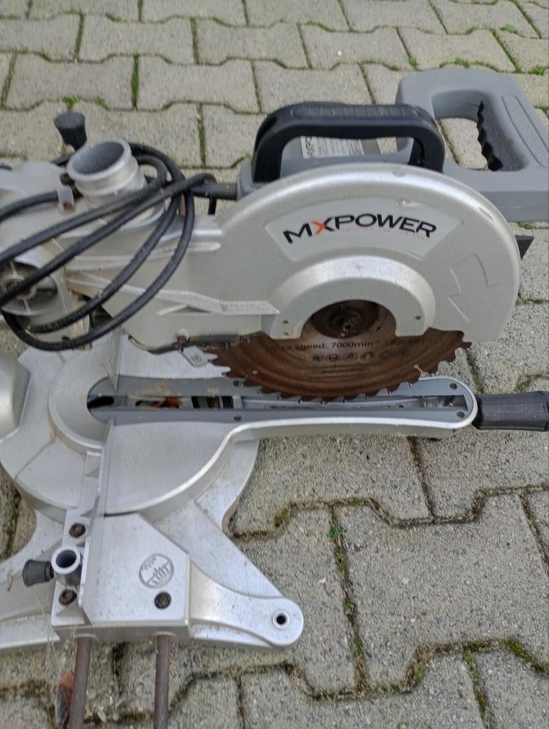 MXPOWER Afkortzaag - Werkt nog prima, Ophalen of Verzenden, Gebruikt, Afkortzaag, MXPOWER