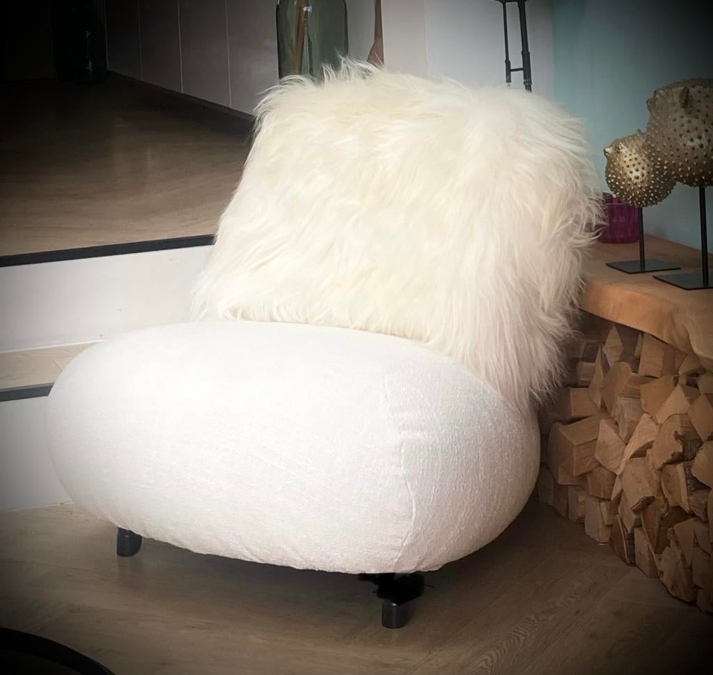 Leolux pallone, Huis en Inrichting, Ophalen, Zo goed als nieuw, 75 tot 100 cm, Stof