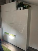 IKEA Besta kast hoogglans wit - veel opbergruimte, Ophalen, Gebruikt