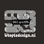 Lente-SALE tot 50% bij Utopiadesign jaren 70 space age retro, Ophalen of Verzenden, Overige typen