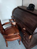 Vintage bureau met bijpassende stoel, Antiek en Kunst, Ophalen