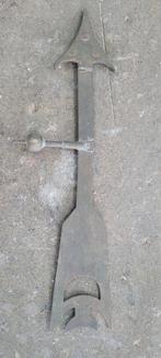 Antieke metalen windvaan of decoratief element, Ophalen, Gebruikt