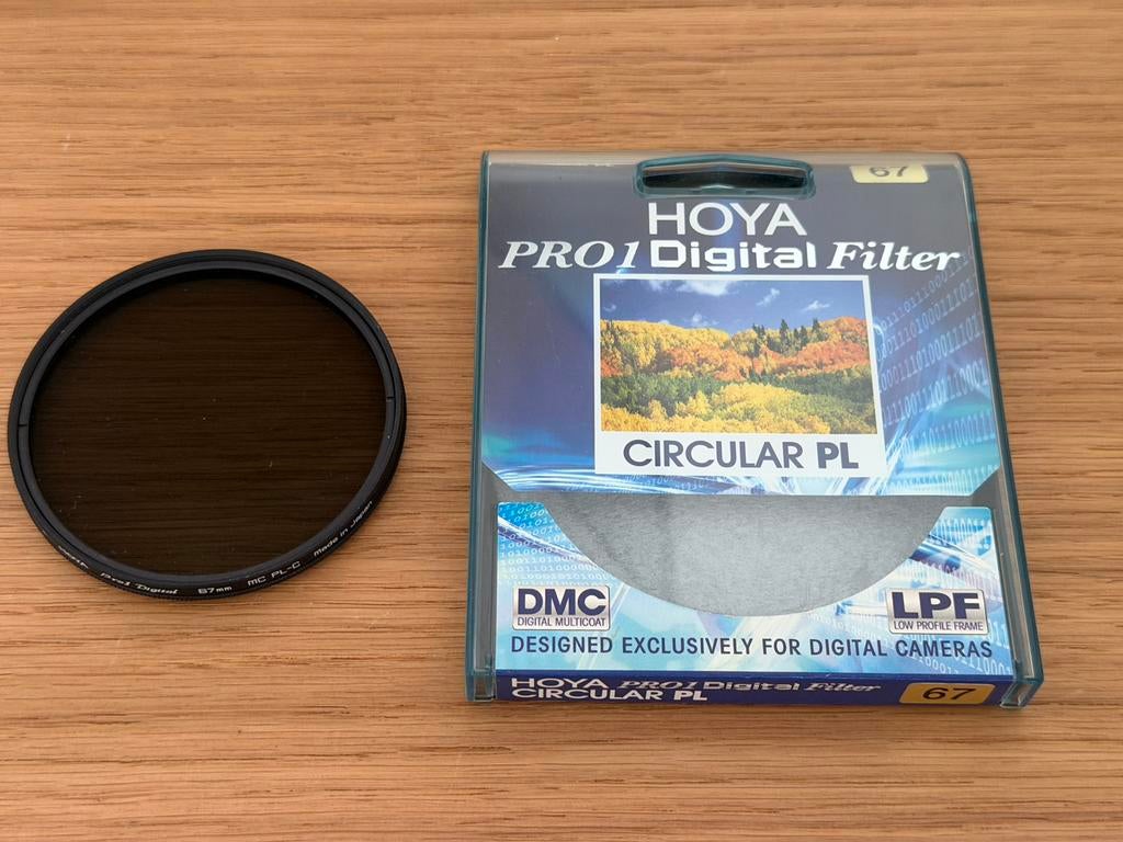 Hoya 67mm  Pro1 digitale polarisatie filter, Audio, Tv en Foto, Fotografie | Filters, Ophalen of Verzenden, Zo goed als nieuw