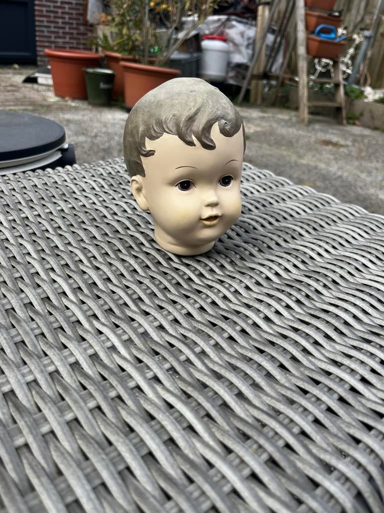 Aardewerk kinderkopje, Ophalen of Verzenden