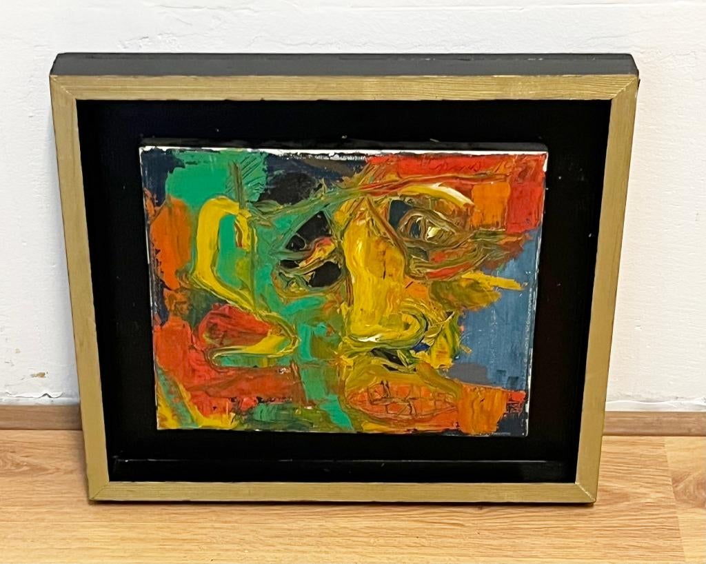 olieverf schilderij - 'Portret' - 1967, Ophalen