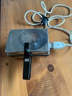 Vintage ITT Nova Contactgrill Tostigrill Wafelgrill rvs, Ophalen of Verzenden, Gebruikt