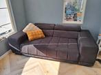 GRATIS 1 of 2x comfortabele tweepersoonsbank antraciet, Gebruikt, 150 tot 200 cm, Tweepersoons, 75 tot 100 cm