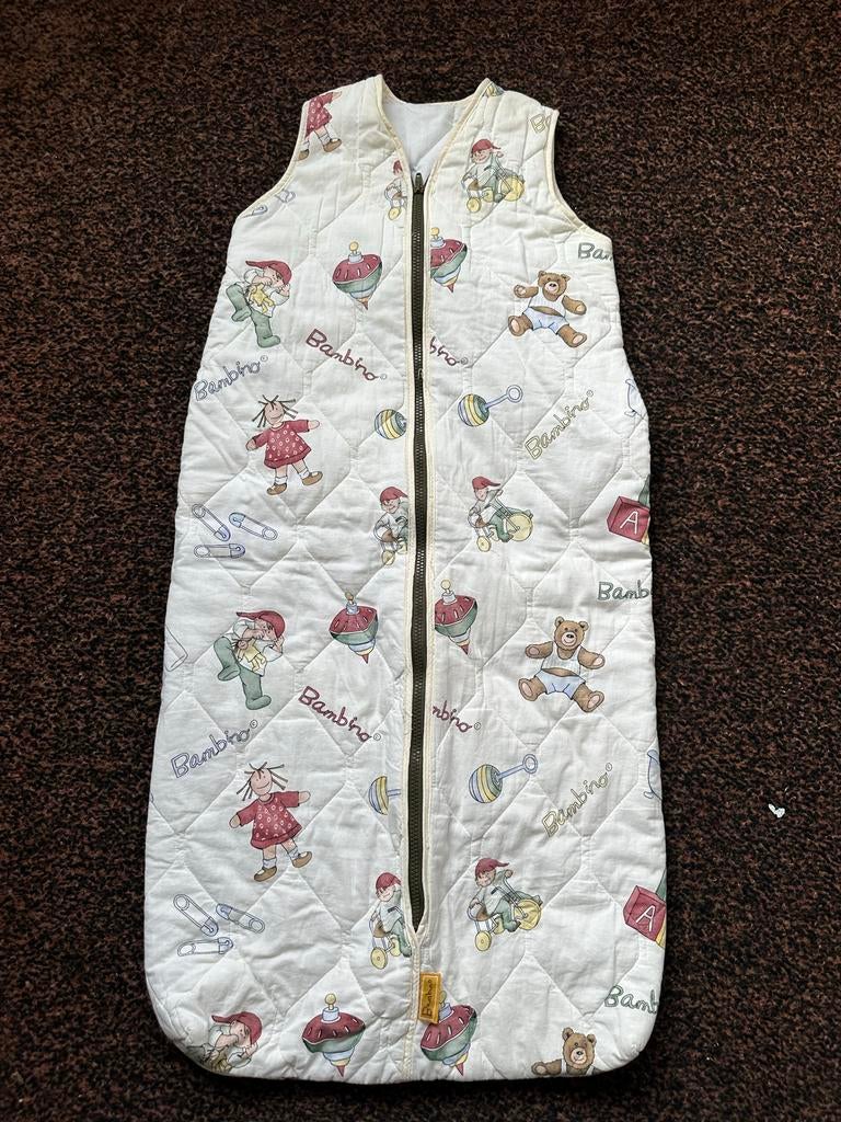 Bambino Trappelzak Slaapzak met Leuke Print, Ophalen of Verzenden, Gebruikt, 70 tot 85 cm, Slaapzak