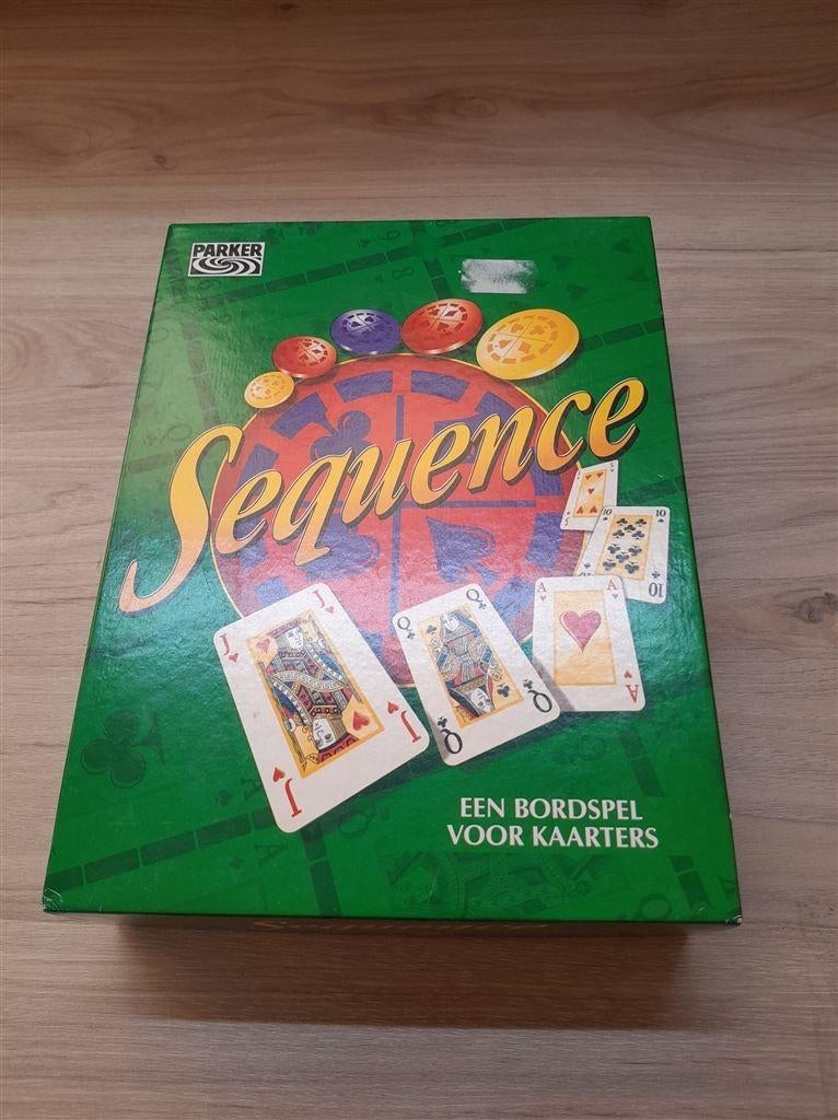Sequence een bordspel voor kaarters - s3786, Verzenden, Zo goed als nieuw