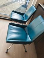 4x kwalitatieve Henders & Hazel eetkamer Stoelen, Ophalen, Blauw, Zo goed als nieuw, Modern