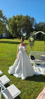 Trouwjurk, Kleding | Dames, Trouwkleding en Trouwaccessoires, Ophalen of Verzenden, Zo goed als nieuw, Wit, Trouwjurk