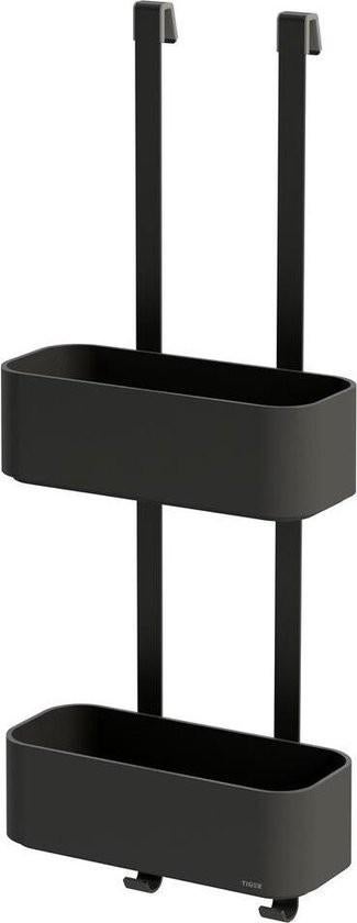 Tiger 2-Store - Ophangbaar doucherek 25 cm zwart, Zwart, Nieuw, Ophalen of Verzenden, Www.loods56.nl