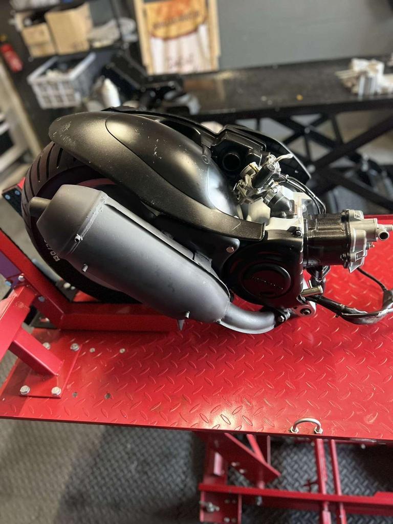 125cc M07 runner blok Plug and Play, Ophalen