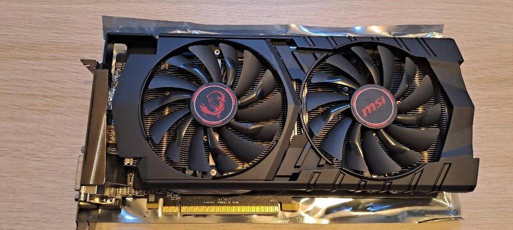 MSI R9 380 4gb, Computers en Software, Videokaarten, PCI-Express 3, Gebruikt, AMD, HDMI