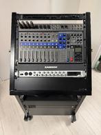 ZOOM L-12 en TASCAM SERIES 8P DYNA in Trolley, Ophalen, Zo goed als nieuw, 10 tot 20 kanalen, Microfooningang