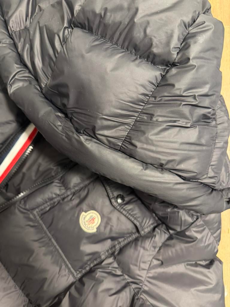 Moncler jas, Ophalen of Verzenden, Zo goed als nieuw, Maat 56/58 (XL), Zwart