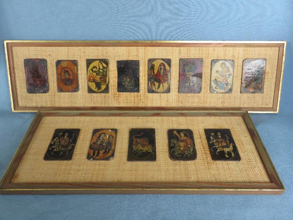 Perzie – 13 kaarten met afbeeldingen - 17e - 19e eeuw, Antiek en Kunst, Ophalen of Verzenden