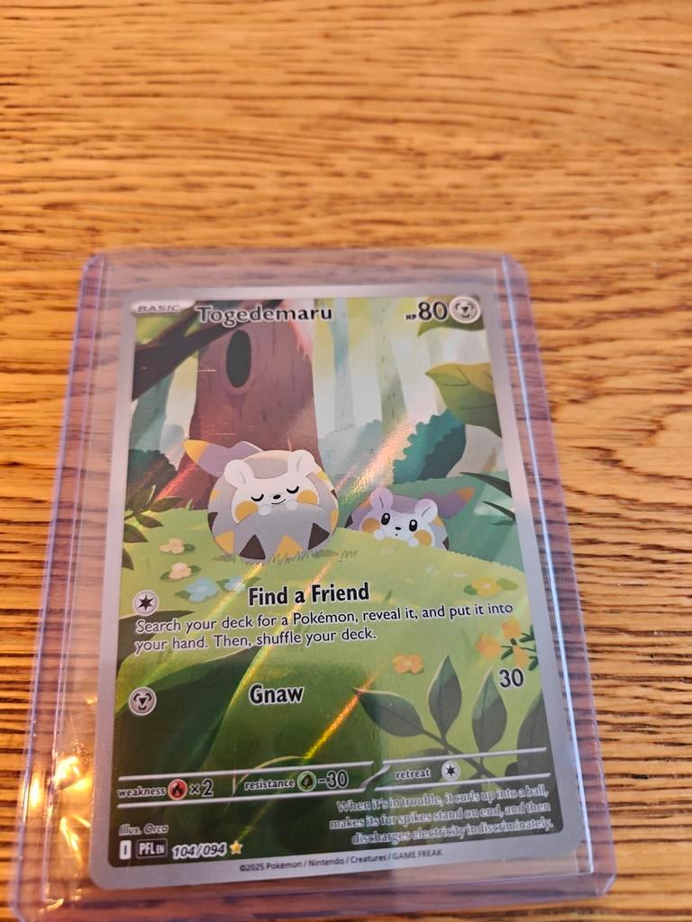 Togedemaru 104/094 - Mint conditie!, Ophalen of Verzenden, Nieuw, Losse kaart, Foil