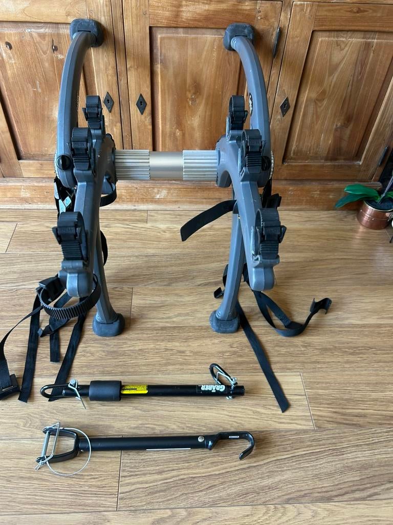 Saris fietsendrager fietsenrek 3 fietsen zonder trekhaak, Auto diversen, Fietsendragers, Zo goed als nieuw, Achterklepdrager, Ophalen