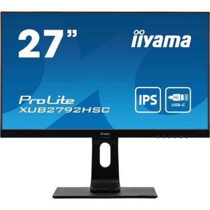 iiyama XUB2792HSC-B1 IPS Monitor 27 inch USB-C, Info.nl@iiyama.com, Nieuw, Full HD, Ophalen of Verzenden