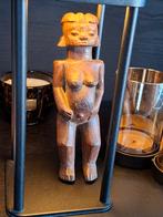 Handgesneden houten beeld, tribale stijl, Ophalen of Verzenden, Handgemaakt, 20 - 50 cm, Beeld