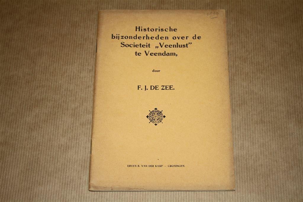 Hist bijzonderheden over Veenlust Veendam - de Zee 1930, Boeken, Ophalen of Verzenden, Gelezen