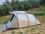 4-persoons opblaastent met universele luifel, Caravans en Kamperen, Tenten, Ophalen, Zo goed als nieuw, Tot en met 4