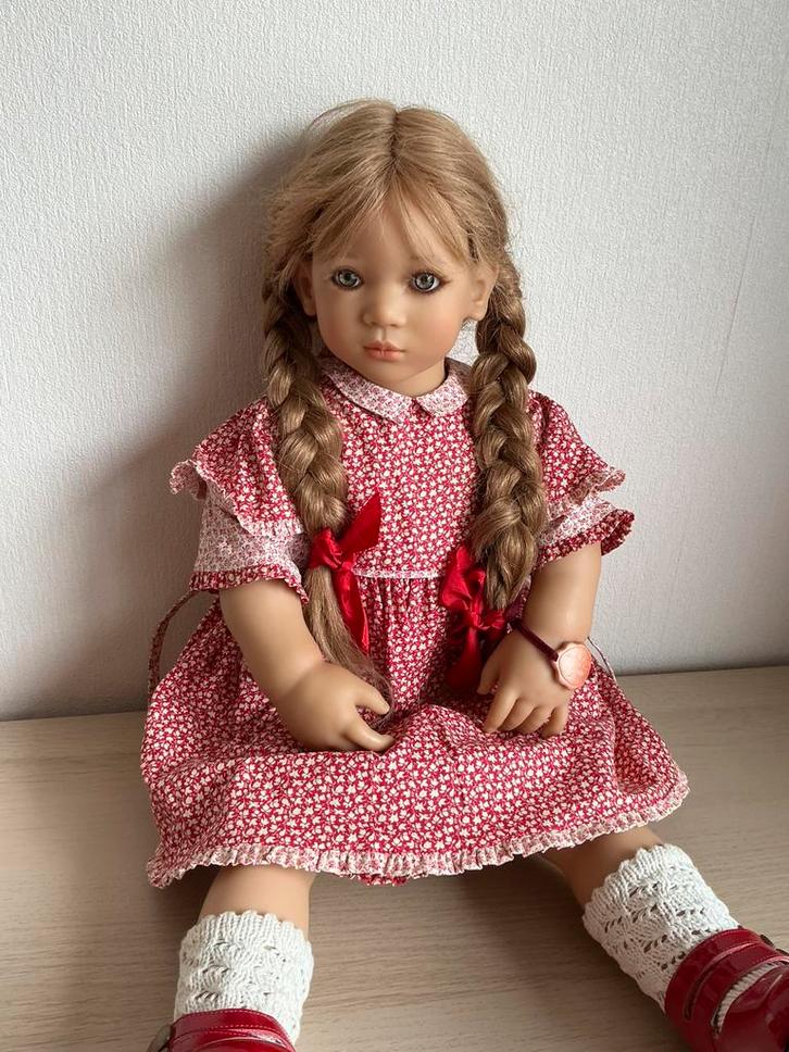 Annette Himstedt pop, Anna 1, Verzamelen, Poppen, Zo goed als nieuw, Pop, Ophalen