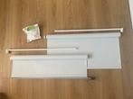 2x Ikea Fridans Rolgordijnen Verduisterend - Wit 80x195cm, Ophalen, Wit, 50 tot 100 cm, Zo goed als nieuw