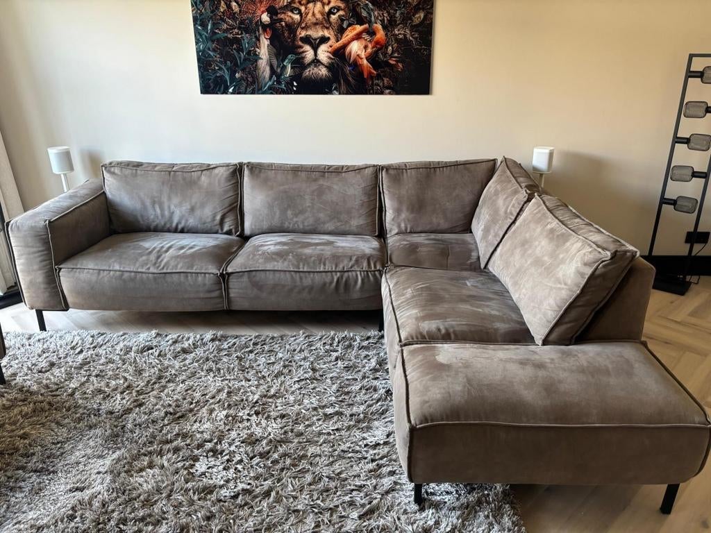 Hoekbank met fauteuil, Ophalen, Vierpersoons of meer