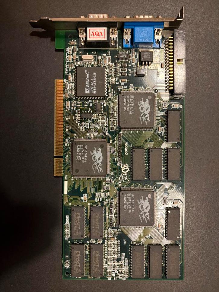 3Dfx Voodoo 2 12mb, Computers en Software, Videokaarten, Gebruikt, Overige chipsets, PCI, Overige soorten, VGA, Ophalen of Verzenden