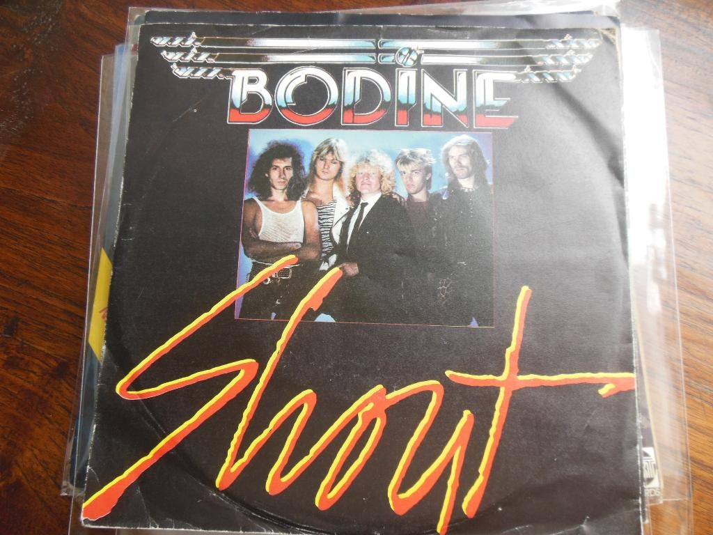 single bodine 45rpm jukebox shout vinyl records 7inch metal, Cd's en Dvd's, 7 inch, Single, Ophalen of Verzenden, Zo goed als nieuw