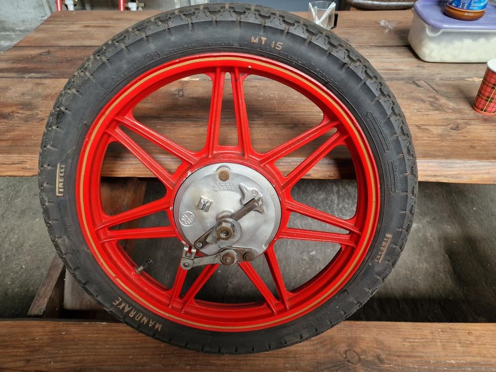 Kreidler 7 Spaaks Gietwiel achterwiel, originele. Compleet., Ophalen of Verzenden, Overige typen