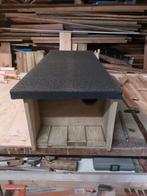 Handgemaakte uilenkasten steenuil nestkast, Ophalen of Verzenden, Nieuw, Hout, Broedkooi of Kweekkooi
