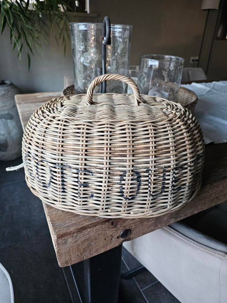 Rieten stolp Riviera Maison, Huis en Inrichting, Ophalen of Verzenden, Zo goed als nieuw