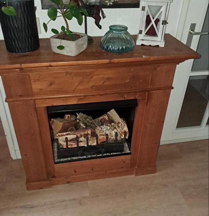 Open haard sfeerhaard, Huis en Inrichting, Haarden, Gebruikt, Gelhaard, Ophalen