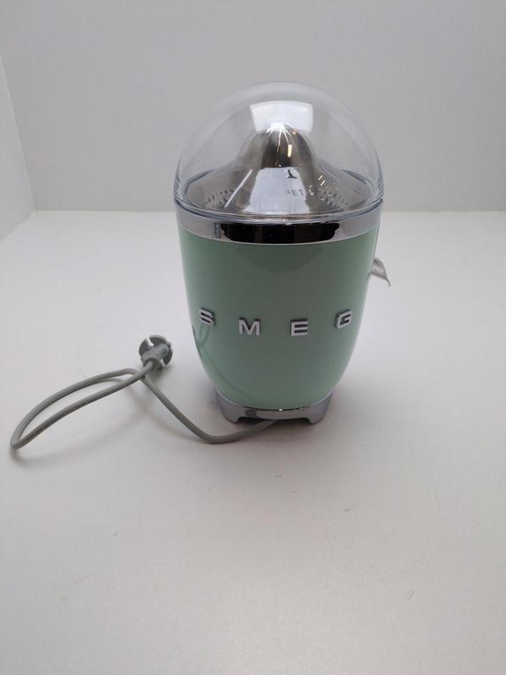 SMEG Citruspers CJF11PGEU watergroen - Retourdeal, Witgoed en Apparatuur, Juicers, Nieuw, Citruspers, Elektrisch, Verzenden