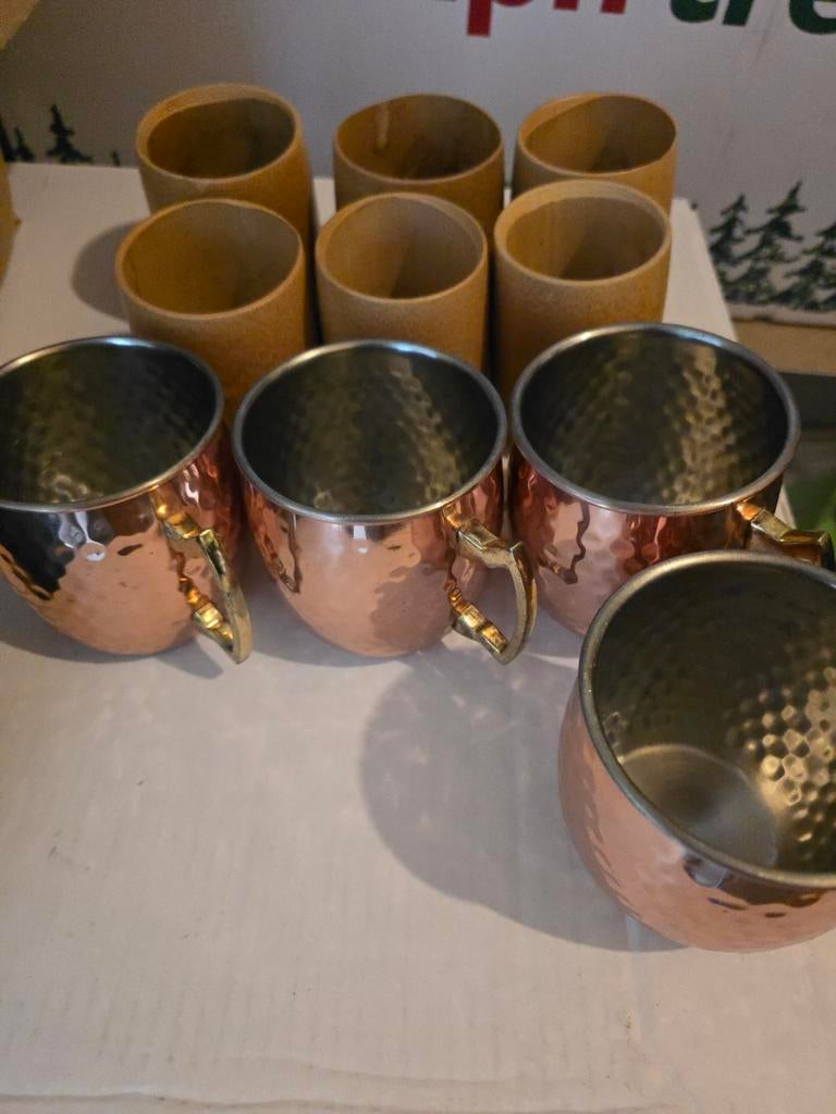 Cocktail bekers, Ophalen