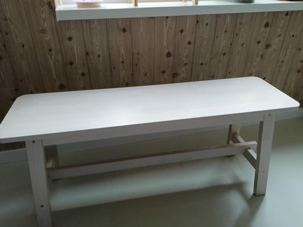 Norraker bankje ikea 2x, Ophalen, Zo goed als nieuw, Twee