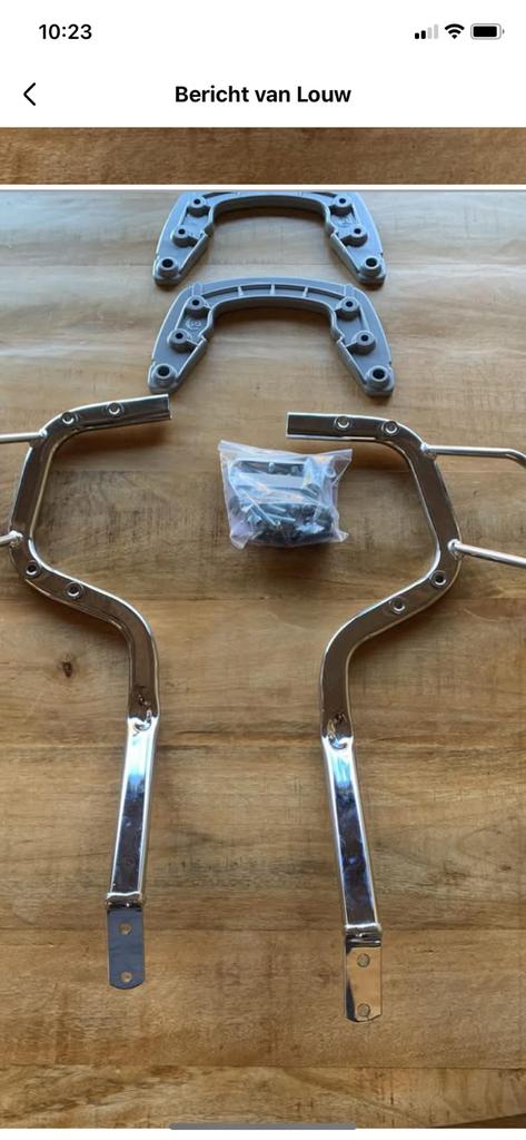 bmw R1200 C koffer dragers, Motoren, Accessoires | Koffers en Tassen, Ophalen of Verzenden, Zo goed als nieuw