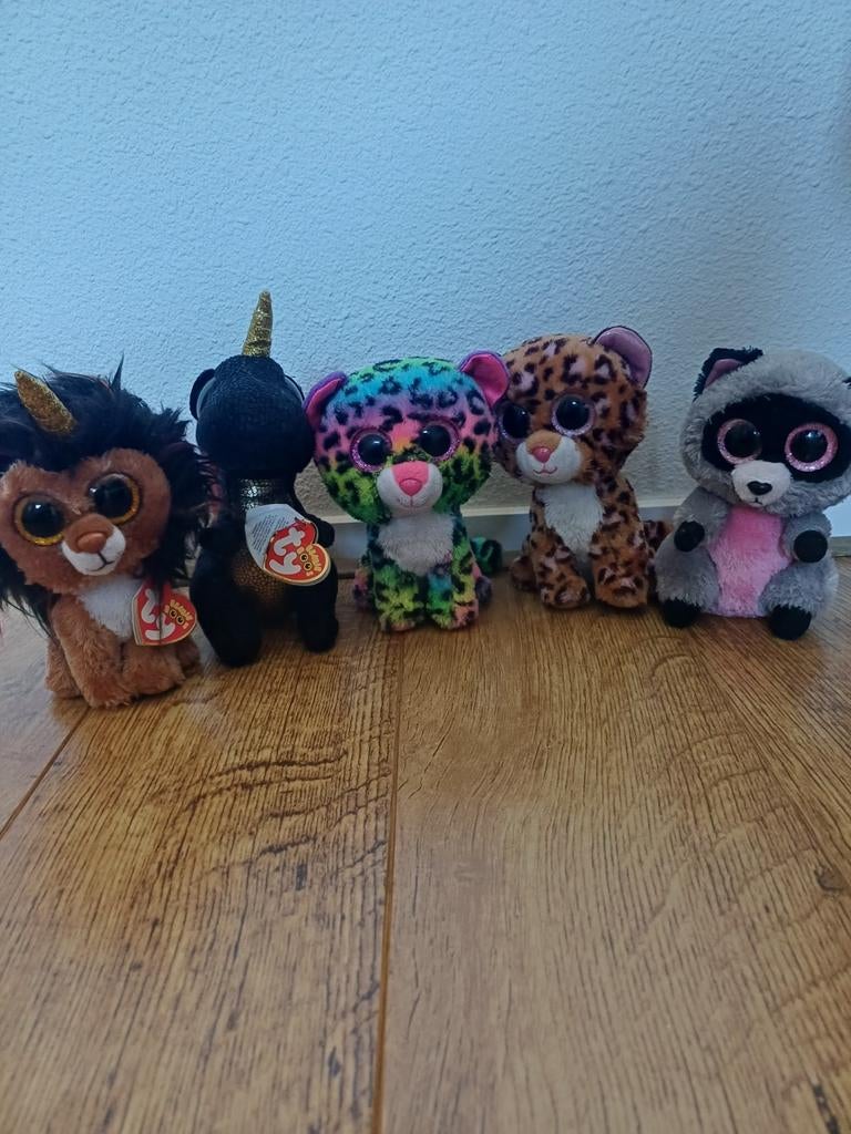 Beanie boos TY, Kinderen en Baby's, Speelgoed | Knuffels en Pluche, Ophalen, Overige karakters, Overige typen, Meerkleurig